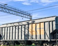 Первый зерновой поезд отправился с нового терминала в Орловской области