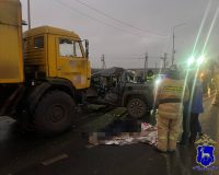 дтп пикап и камаз