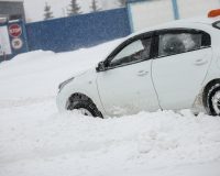 зима, авто