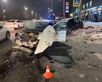 три человека пострадали в ДТП с такси
