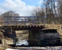 Когда восстановят мост через реку Боровна в Новгородской области?
