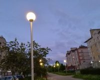 В Батецком округе прокуратура добилась восстановления уличного освещения