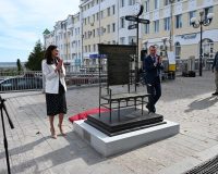 В Пензе на улице Московской открыли арт-объект с афоризмами Ключевского